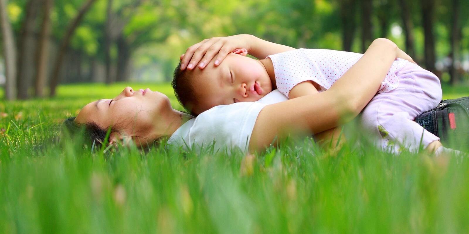 mother with child