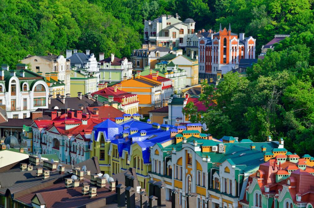 Street in Kiev, Ukraine