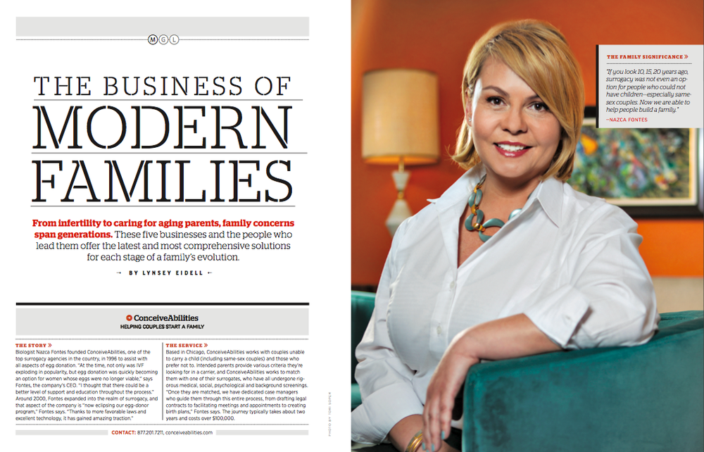 The Business of Modern Families - Nazca Fontes in Worth Magazine